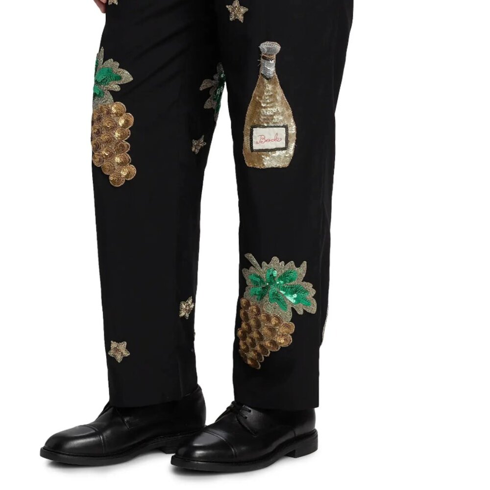 NWT BODE Embroidered Formal Trousers - Size 31